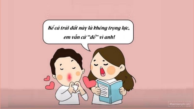 Thơ chế tình yêu thả thính cực ấn tượng cho cả nam và nữ