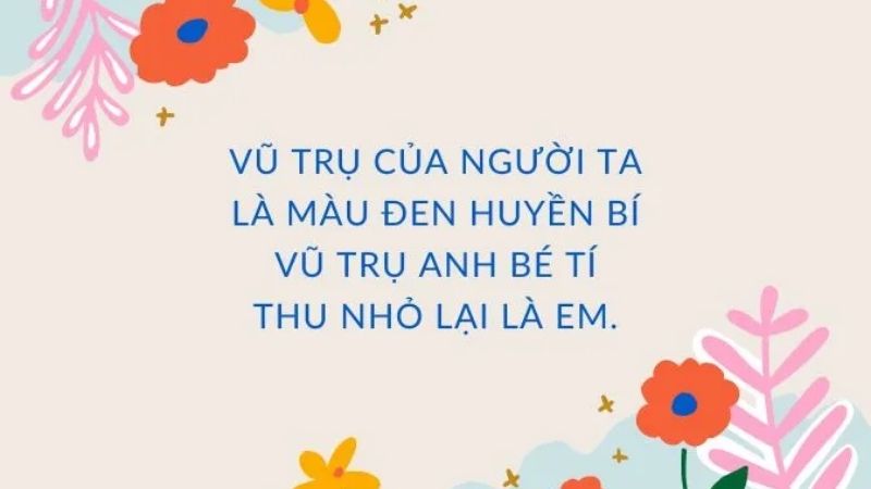 Thơ thả thính 4 câu cực ấn tượng cho nam