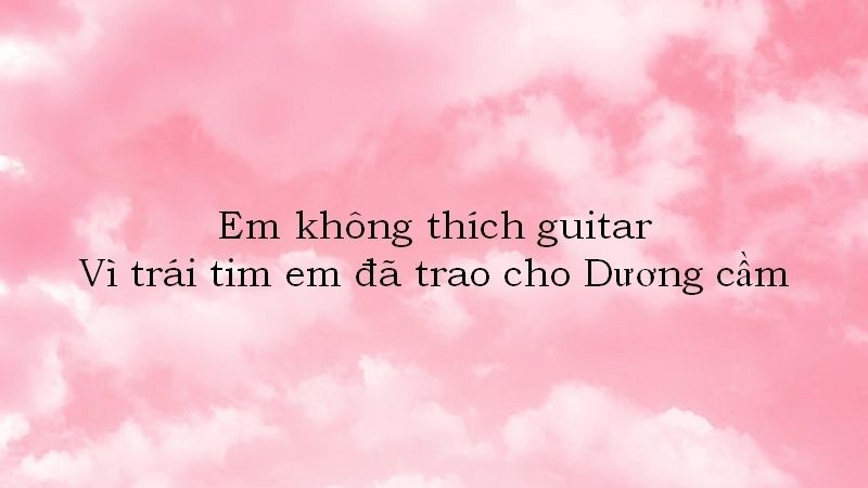 Thơ thả thính theo tên Dương cực ấn tượng