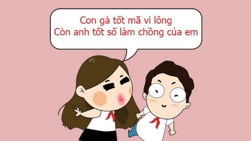 Top câu thơ chế tình yêu thả thính hài hước nhất